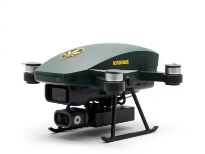 BorderBee Drone Explorer model pack Low-poly 3D model