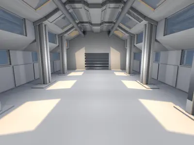 Warehouse 3D model 16