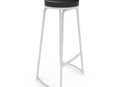 Adjustable Bar Stool  3D model