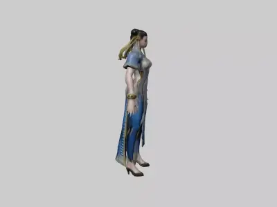 Chun li 3D model