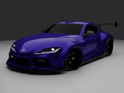 Supra mk5 personalized Free 3D model