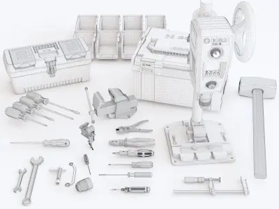 Tools vol 05 3D model