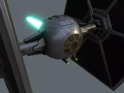 Tie Fighter Star wars 3D model