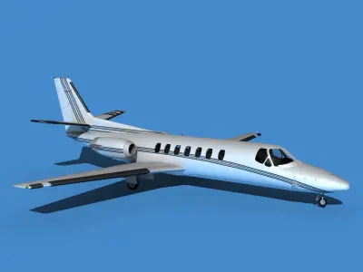 Cessna Citation V 560 Encore V09 3D model