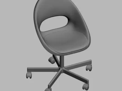 Office Chair 02 3D model