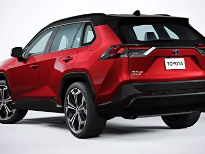 2021 Toyota RAV4 Prime 3D model