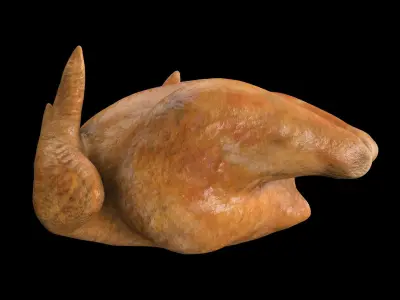 Fried Chicken  3D model