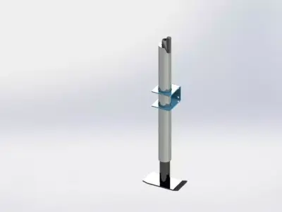 Trailer Jack Free 3D model