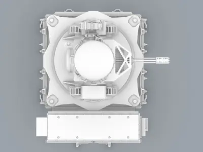 PM Phalanx CIWS 3D print model