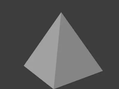 Pyramid Free low-poly 3D model