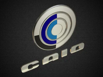 caio logo 3D model