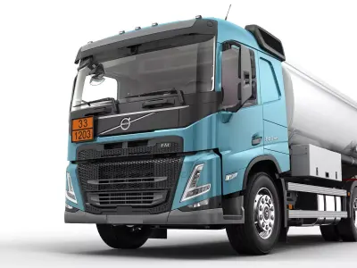 Volvo FM 2020 Tanker 3D model