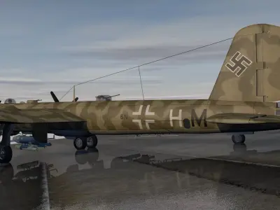 Heinkel He-177 A-5 Grief 3D model