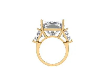 Cushion Ring 3D print model 13