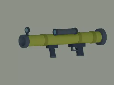 Bazooka 3D model get