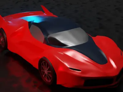 3d car Free 3D model