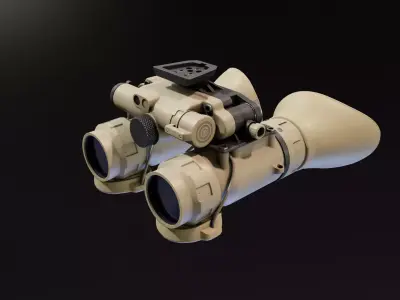 Bonie HP NVG Low-poly 3D model
