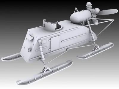 NKL-26 Aerosan 3D model