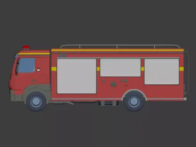 Truck 3D model 3