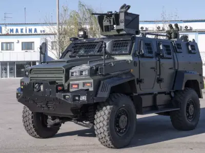 Ejder Yalcin Armored Personnel Carrier Low Poly APC Model Low-poly 3D model