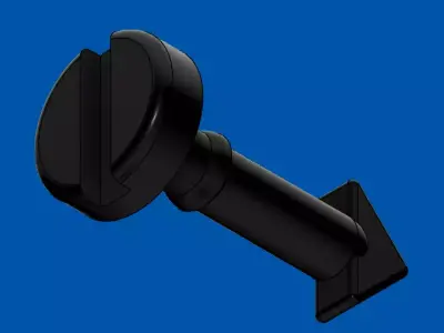 Clip para cubre motor de Peugeot 3D print model