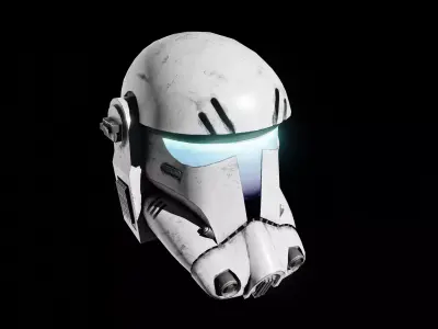 Imperial Commando Helmet 3D model