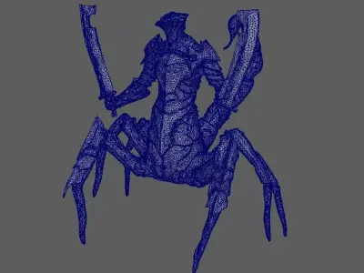 Creature 3D model 54
