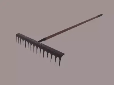 Rake model 3D model