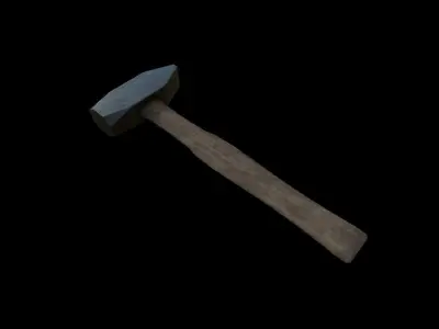 Melee Weapon Pack Low-poly 3D model buy