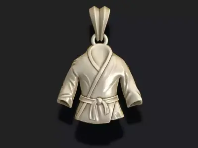 Kimono pendant 3D print model purchase