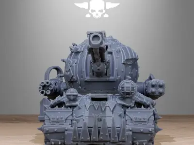 Orkaz Mini Tank 3D print model