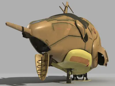 Ai Spaceship 3D model
