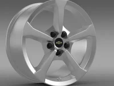Chevrolet Camaro Convertible 2014 rim 3D model