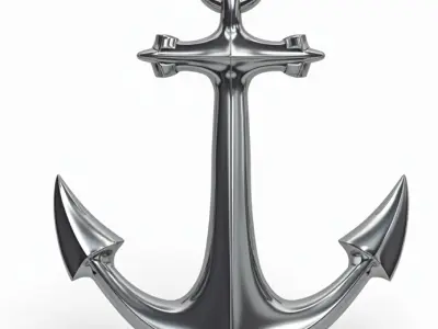anchor 3D print model get