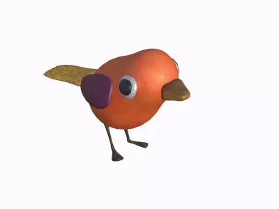  The Bird Low-poly 3D model