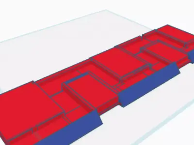 Trench 3D model