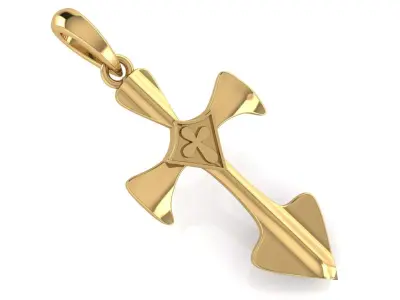 CROSS PENDANT CR135 3D print model