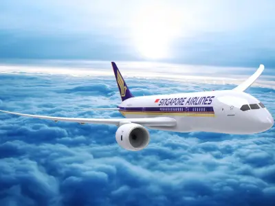 Boeing 787 Dreamliner Free 3D model