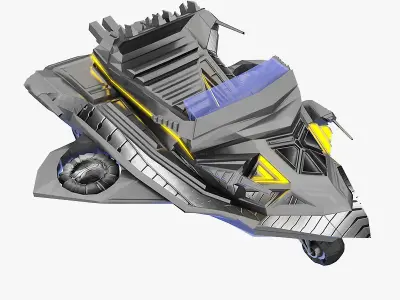 fantasy concept Jet Ski a202  3D model