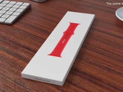 Apple Watch Strap Packaging Box 3D model