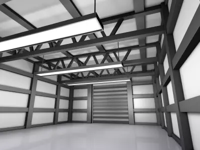 Warehouse 3D model order