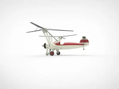 Focke-Wulf Fw 61 3D model