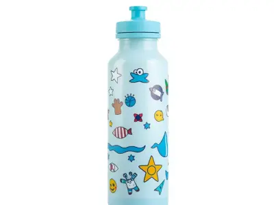 Playful Ocean Water Bottle model pack Low-poly 3D model