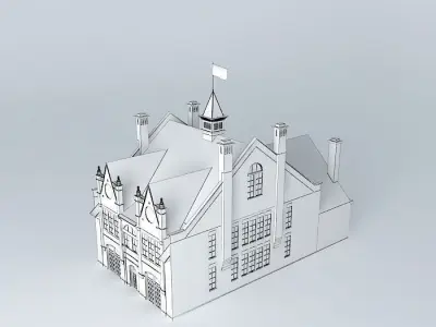 Stn 23  St. Paul, MN Former 1887 Fire Station 23 Free 3D model