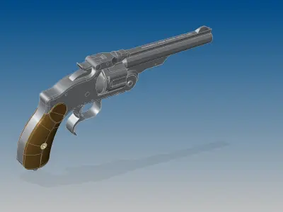 Schofield Russian 3D model