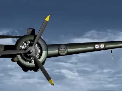 Bristol Beaufighter 3D model purchase