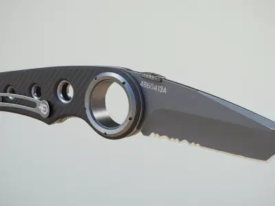Gerber Remix Tactical Knife 3D model