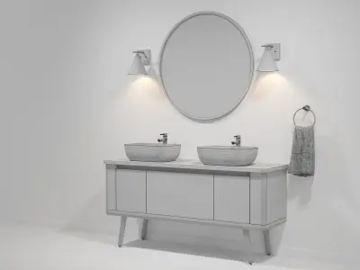 OVE Contrell 60 Spring Green 3D model