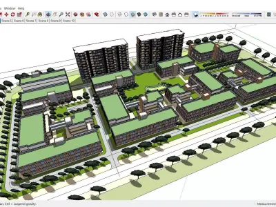 Sketchup Complex 250 3D model