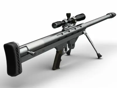 LAR 50 CAL 3D model
